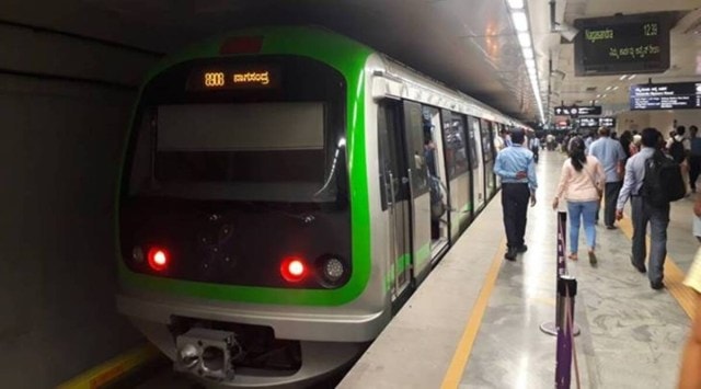 The trial run on the Bengaluru Metro’s 15-km elevated stretch between Baiyappanahalli and Whitefield, scheduled for September, has been delayed because of the heavy rain (File)