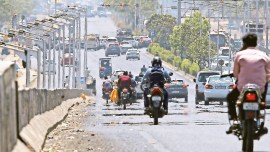 Rajkot, National Highways Authority of India, NHAI, Poor condition of highways, Ahmedabad, Ahmedabad news, Gujarat, Gujarat news, Indian Express, India news, current affairs, Indian Express News Service, Express News Service, Express News, Indian Express India News