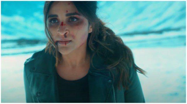 Parineeti Chopra in the Code Name: Tiranga teaser. (Photo: T-Series)