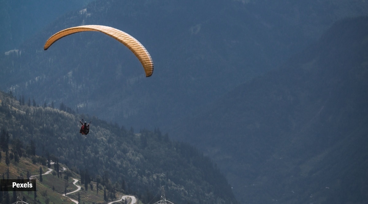 paragliding, adventure, travel