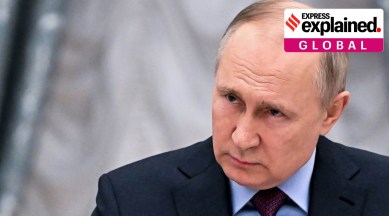 Putin says the Russians and the Russian-speakers of Ukraine have been persecuted by Kyiv and that he will never give them up to "executioners". Ukraine denies it has persecuted the Russian speakers, many of whom look to Moscow. (AP/File)