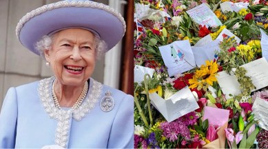 queen elizabeth floral tributes