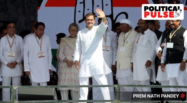 While Rahul has held out on resuming the Congress president's post since 2019, when he resigned following the party's second big electoral loss in the Lok Sabha, a section of the leaders remain hopeful of persuading him to change his mind. (Express photo by Prem Nath Pandey)