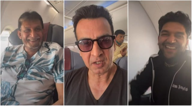 Ronit Bose Roy’s flight faces technical snag, actor posts videos with ...