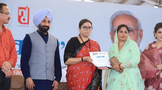 Satnam Singh Sandhu's NGO Chandigarh Welfare Trust organized a mega health camp in Chandigarh yesterday for PM Modi’s 72nd birthday (Express photo)