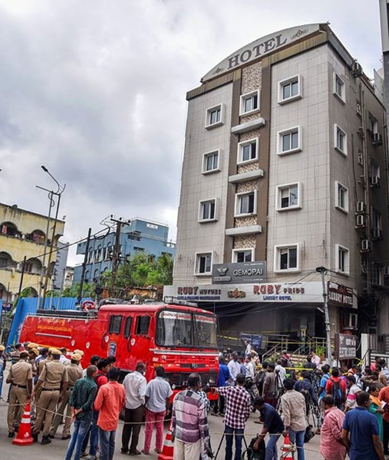 Secunderabad Fire: 8 Dead After Massive Blaze Breaks Out In E-bike ...