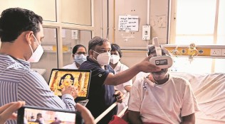 Now, virtual darshan of Ganpati for patients