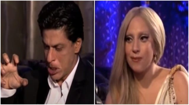 Lady Gaga came to India in 2011 and met Shah Rukh Khan.