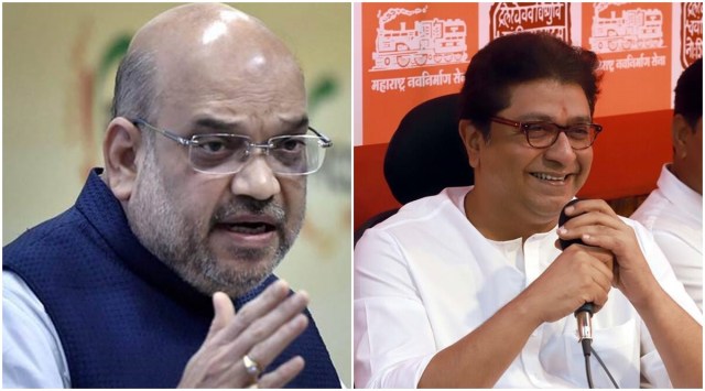 Mumbai, Maharashtra News Live Updates: Amit Shah’s meeting with Raj Thackeray will be about the BMC polls,” a source said. (PTI/Express)