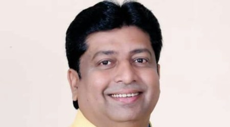 Congress MLA Shailesh Parmar received the Best MLA award for 2022. (shaileshMparmar/ Facebook)