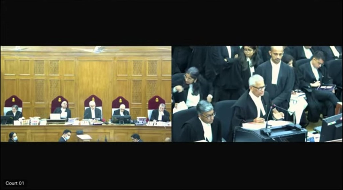 The apex court may live-stream proceedings through YouTube and later host them on its server, sources had said. (Screengrab from Live)