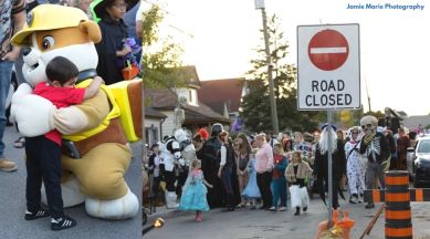 Neighbours organise early Halloween parade for kid with terminal cancer, kid with only weeks to live surprised with Halloween parade, Alexandros Hurdakis Halloween parade, 5 year old with terminal cancer gets surprise Halloween party, 100s show up for Halloween party for kid with cancer, Indian Express