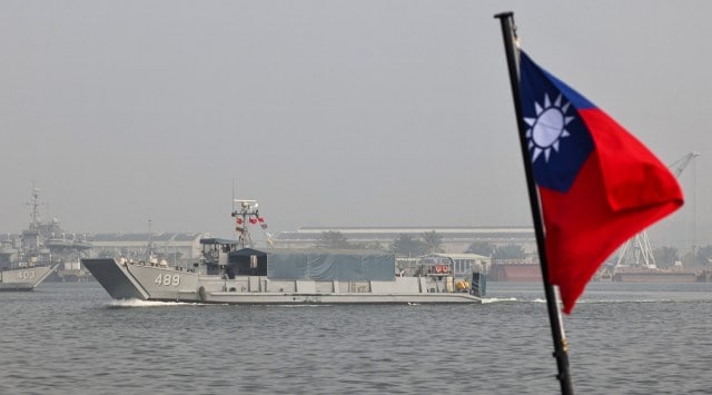 A Taiwan flag hoisted at its sea border. (Representational pic: REUTERS/file)