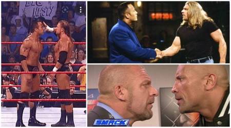 Triple H, The Rock, WWE