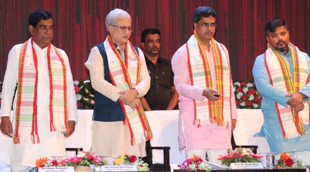 Notably, the ruling BJP-IPFT alliance had promised to hike the monthly beneficiary pension to Rs 2,000 prior to the last Assembly elections in 2018. (Express Photo)