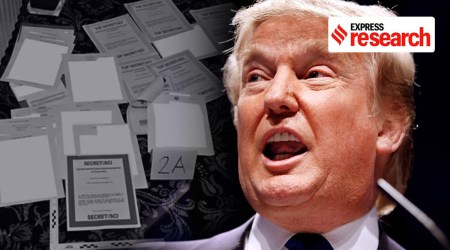 Donald Trump, missing document, senate committee, national archives and record administration, record keeping, secret documents, classified information, persecution, nixon, fbi, raid, mar-a-lago, trump news, america news, world news, current affairs, indian express