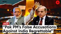 “Regrettable”: India Replies To Pakistan PM Shehbaz Sharif’s Remark On ‘Kashmir Issue’