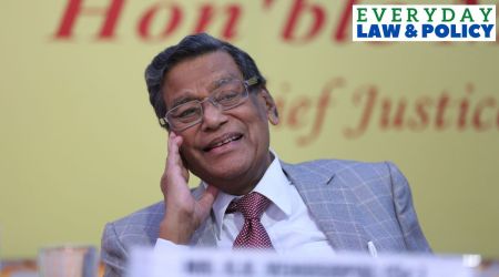 The term of the incumbent A-G, K K Venugopal, ends on September 30. (Express Photo: Tashi Tobgyal)