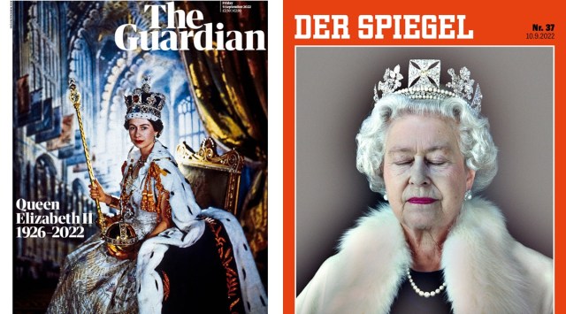 Globally, several newspapers paid tribute to Britain's Queen Elizabeth II following her demise. 