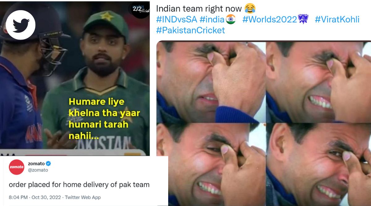Home delivery of Pak team': Twitter flooded with memes after India's defeat  to South Africa | Trending News,The Indian Express