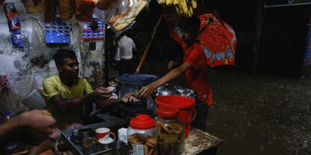 Poeple purchase necessary items Dhaka