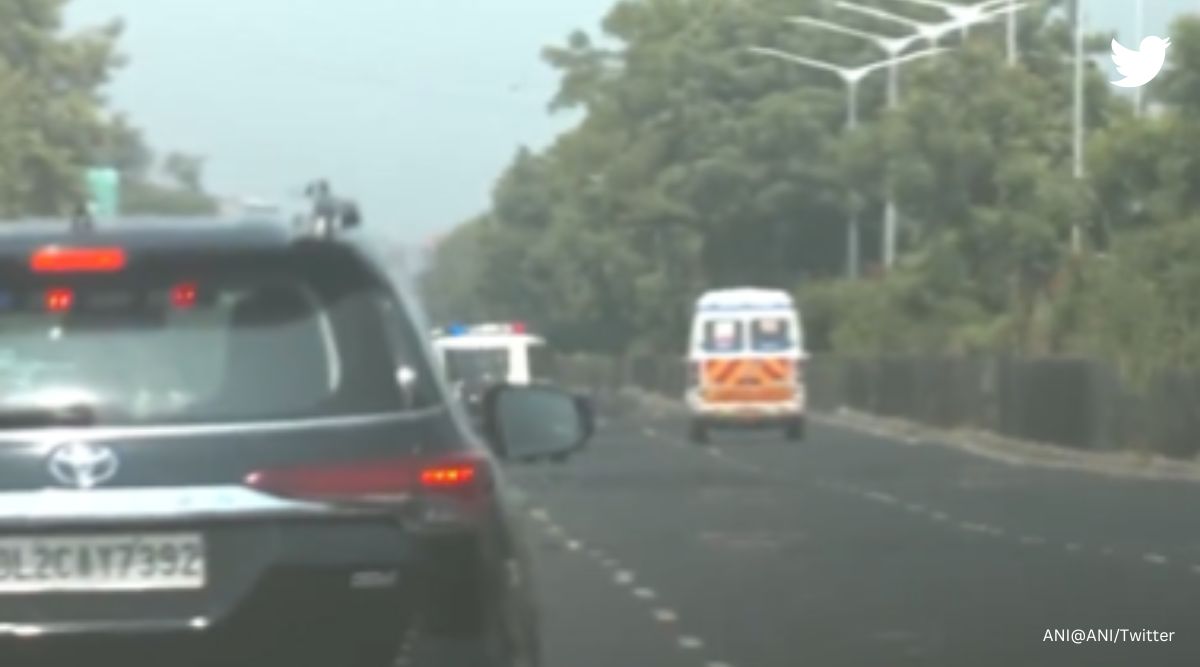 PM Modi's convoy stops to give way for ambulance in Gujarat. Watch video