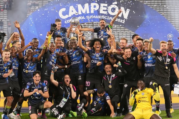 Players of Ecuador's Independiente del Valle