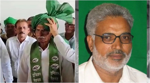 Indian National Lok Dal's Kurdaram Nambardar (left) and Congress' Jai Prakash. 