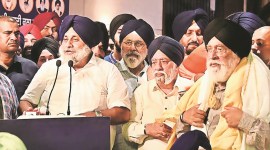 Sukhbir Singh Badal, Shiromani Akali Dal (SAD), Paramjit Sarna merges party with Akali Dal, Punjab news, Chandigarh city news, Chandigarh, India news, Indian Express News Service, Express News Service, Express News, Indian Express India News