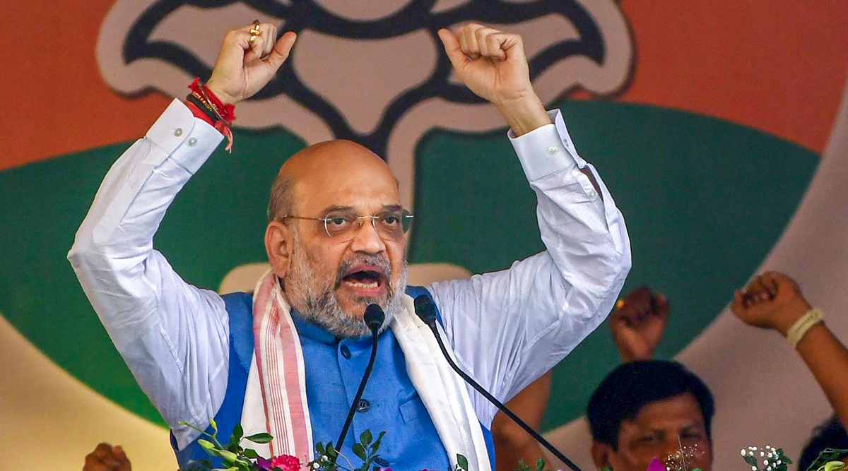 Amit Shah seeks five years to make Assam flood-free | North East India  News,The Indian Express