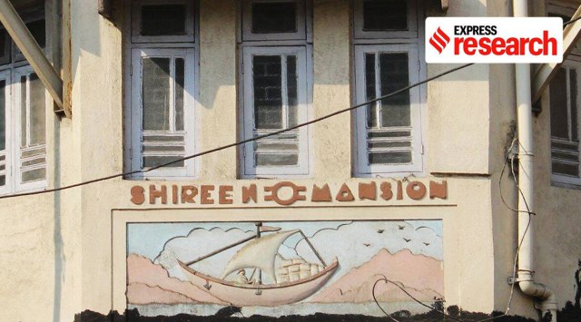 Shireen Mansion is one of the iconic Art Deco buildings of Mumbai (Art Deco Mumbai)