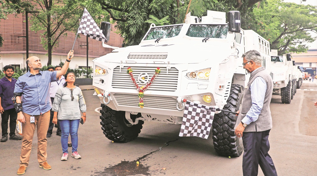 Bharat dispatches 16 armoured vehicles to Army for UN deployment