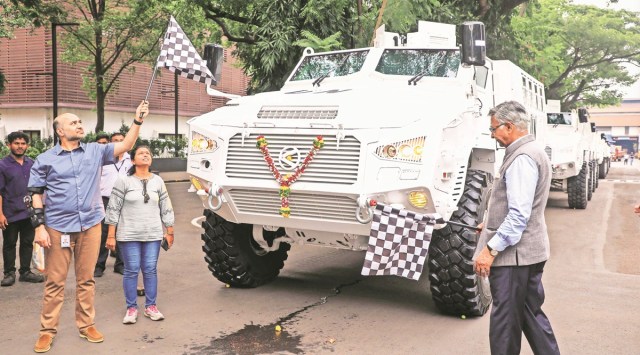 Bharat Forge dispatches 16 armoured vehicles to Army for UN deployment ...