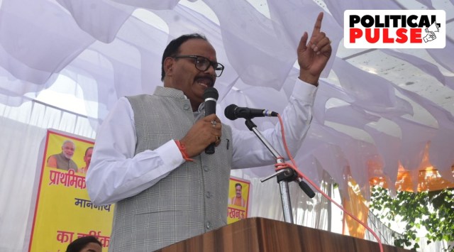 Uttar Pradesh Deputy Chief Minister Brajesh Pathak will be the chief guest at the meeting, dubbed the 'Pasmanda Buddhijeevi Sammelan'. (Twitter/@brajeshpathakup)