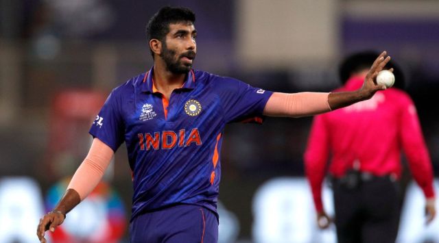 Jasprit Bumrah at the 2021 T20 World Cup. (Photo: Reuters)