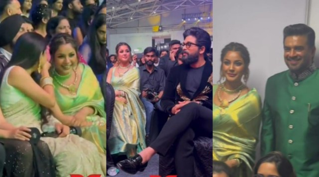 Shehnaaz Gill attended the award ceremony on Sunday night. (Photo: Screengrab Varindertchawla/ Instagram)