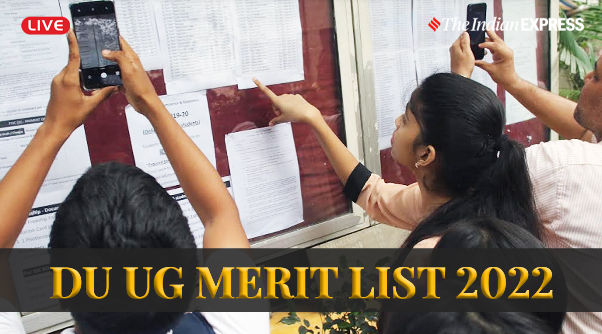 DU Merit List 2022 LIVE Updates: 1st allocation list tomorrow; academic session to begin in November