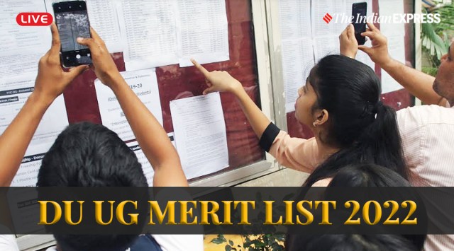 DU | Delhi University | Merit List | du.ac.in