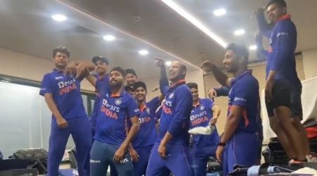 WATCH: Shikhar Dhawan leads Team India’s dressing room dance celebr...