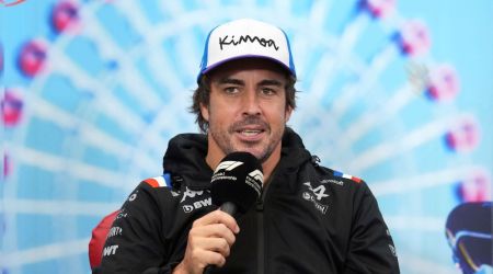 Fernando Alonso sets wet F1 practice pace in Japan