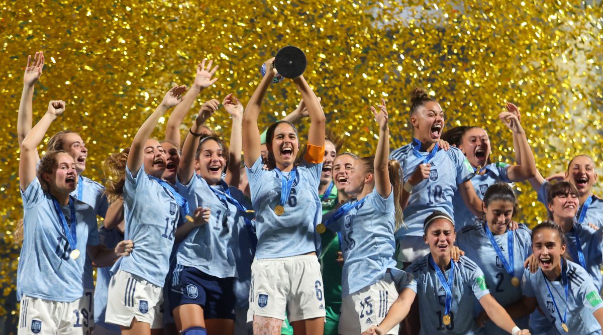 España, campeona defensora, gana la Copa Mundial Femenina Sub-17 de la FIFA