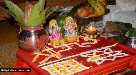 Goddess Lakshmi, diwali puja vidhi, diwali puja time, indian express news