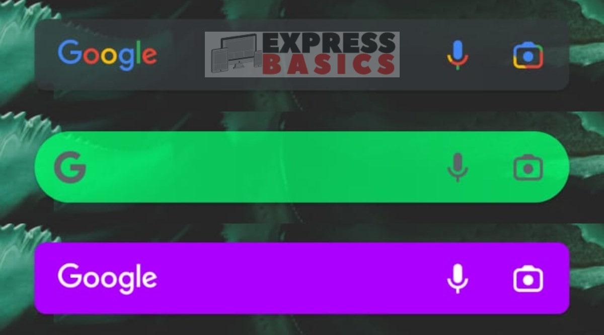 Google Search Widget Express Photo