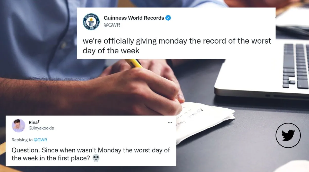 Guinness World Records declares Monday as worst day of the week, Monday blues, office, weekends, hate Mondays, Guinness, Twitter, viral, trending