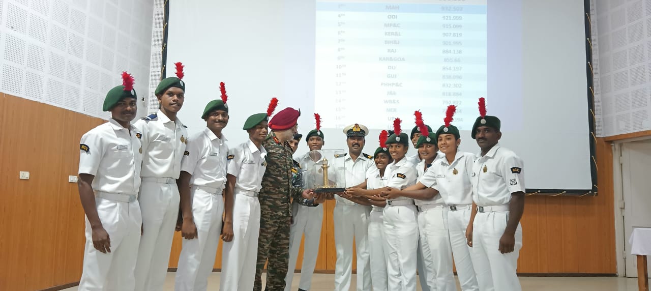 Andhra Pradesh And Telangana NCC Directorate Wins Best Naval ...