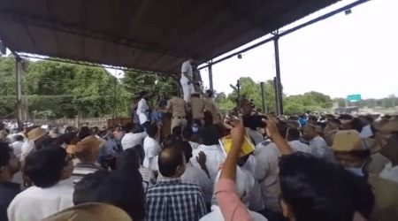 Karnataka: Protests erupt in Mangaluru over Surathkal toll plaza, more than 100 detained