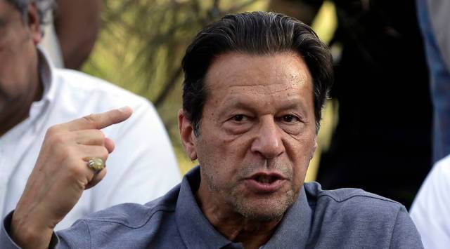 Former Pakistan prime minister Imran Khan (File)