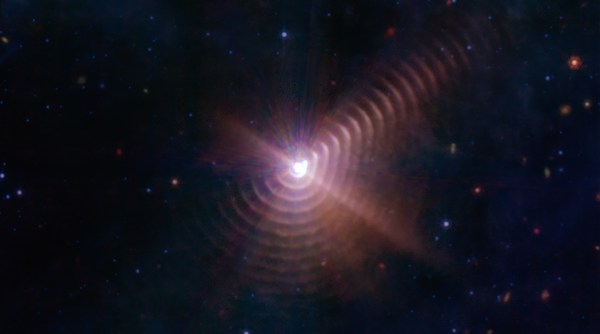 James Webb space telescope rings