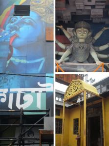 Kolkata pandal walks visitors through the city’s 300-year history