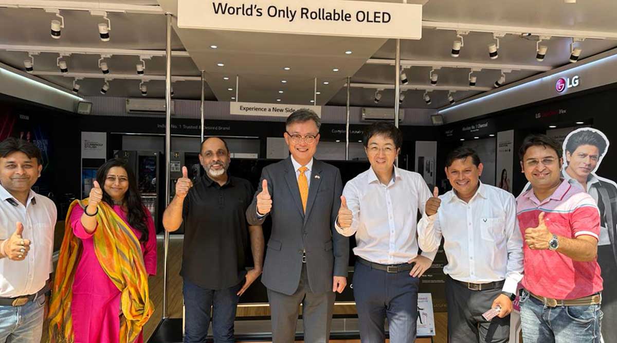 LG Electronics Participated in Rang De Korea at DLF Avenue Mall